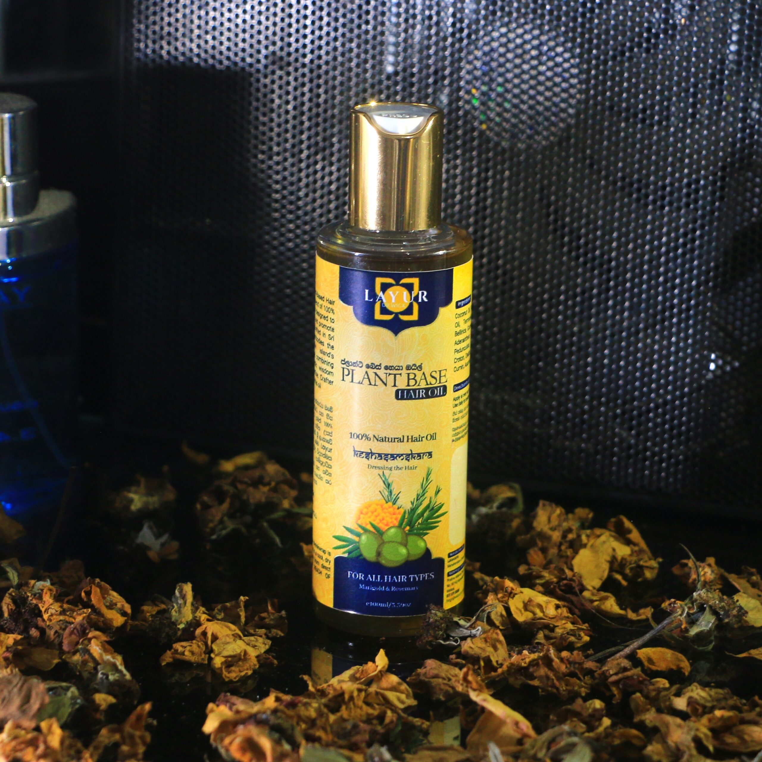 Layur Dr.Wick Marigold & Rosemary Plant Base Hair Oil